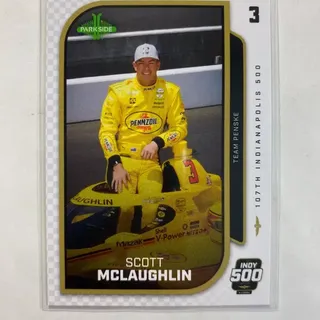 Scott McLaughlin 2024 Parkside NTT INDYCAR 107 Trading Card