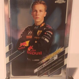 Liam Lawson 2021 Topps Chrome Formula 1 F1 F2 68 FUTURE STARS Hitech Grand Prix