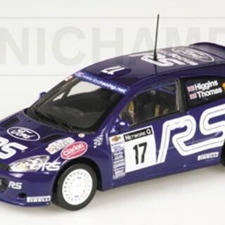 Ford Focus RS WRC RAC 'Network Q' Rally 2001 No. 17 Higgins/Thomas - Minichamps 1/43 - Minichamps 1/43