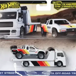 Hot Wheels Car Culture Team Transport 2024 #71 Fleet Street & Toyota Off-Road Truck 1/64