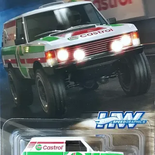 Hot Wheels Speed Graphics 2024 2/5 Range Rover Classic 1/64