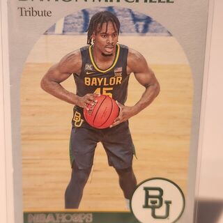 2021 Chronicles Hoops Draft Picks Davion Mitchell Rookie Tribute RC 60 Baylor University