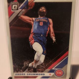 2019-20 Panini Optic Andre Drummond Holo Silver Prizm Detroit Pistons 146