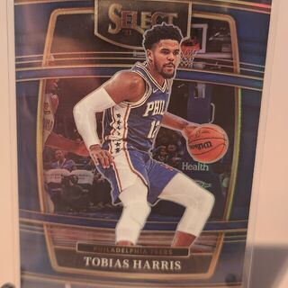 2021-22 Panini Select Tobias Harris 16 Philadelphia 76ers