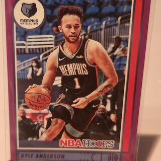 2021-22 Panini NBA Hoops Purple 162 Kyle Anderson Memphis Grizzlies