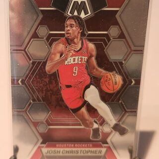 2022-23 Panini Mosaic Josh Christopher Silver Mosaic Prizm Houston Rockets 146