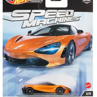 Hot Wheels Premium Real Riders Speed Machines Mclaren 720s 1/64