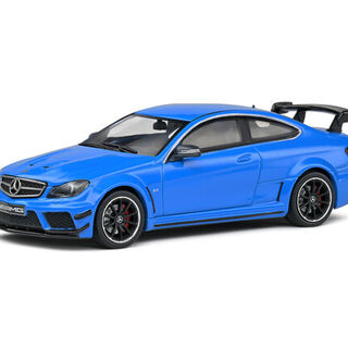 2012 Mercedes Benz C63 AMG Black Series Light French Blue - Solido 1/43