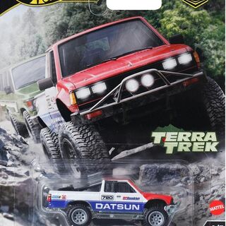 Hot Wheels Car Culture 2024 C Case - Terra Trek Datsun King Cab Baja Custom 3/5