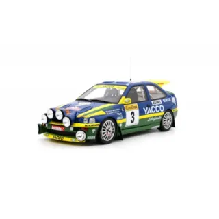 1996 Ford Escort RS Cosworth Blue Rallye Monte Carlo - OttoMobile 1/18