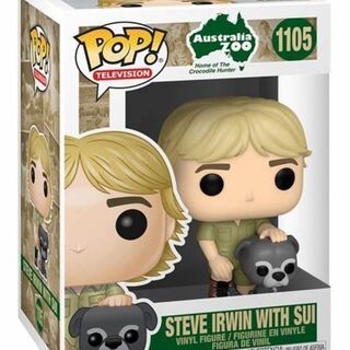 Crocodile Hunter Steve Irwin with Sui Pop! Vinyl 1105