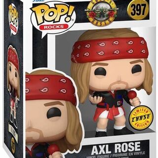 Guns N' Roses - Axl Rose 1992 Pop! Vinyl Figure 397 (CHASE VER.)