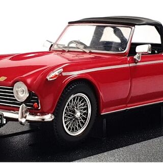 Triumph TR5 Signal Red - Corgi Vanguards 1/43