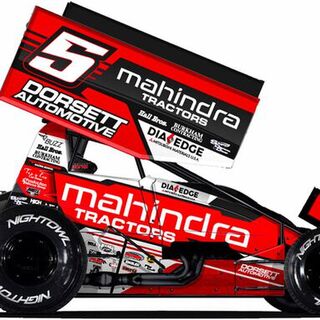 2024 Mahindra Tractors Sprint car - Chase Briscoe 1/50 Acme