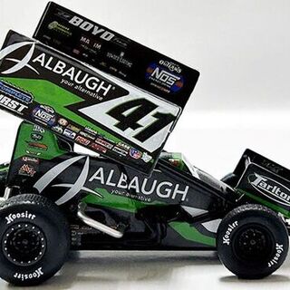 2024 Albaugh Sprint Car - Carson Macedo 1/50 Acme