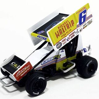 2024 Bill Rose Racing Michael Waltrip Brewing Co Sprint car - Bill Rose 1/50 Acme