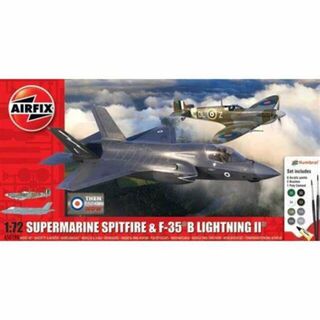 Supermarine Spitfire & F-35 B Lightning II Kitset - Airfix 1/72