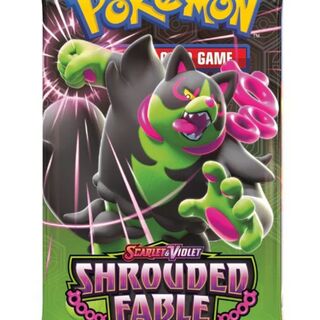 Pokémon Scarlet & Violet Shrouded Fable English Booster Pack