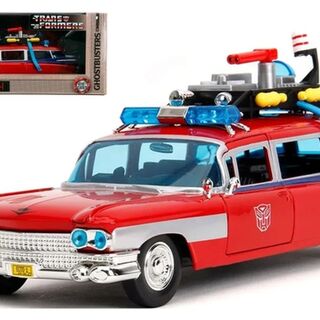 Jada Ghostbusters x Transformers Ecto-1 1/24