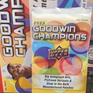 2023 Upper Deck Goodwin Champions Pack 5 Cards