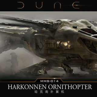 Dune: Harkonnen Ornithopter Kitset - Meng