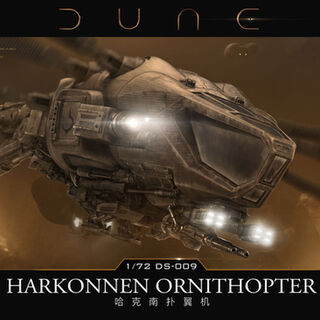 DUNE: Harkonnen Ornithopter Kitset - Meng 1/72