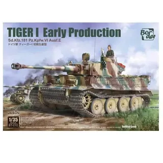 Pz.Kpfw.VI Ausf.E Sd.Kfz.181 Tiger I Early Production Kitset 1/35 Border