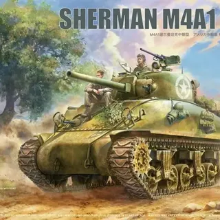 Sherman M4A1 Mid Tank Kitset 1/35 Border