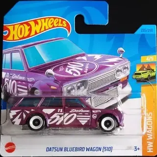 Hot Wheels HW Wagons Datsun Bluebird Wagon (510) (SC)