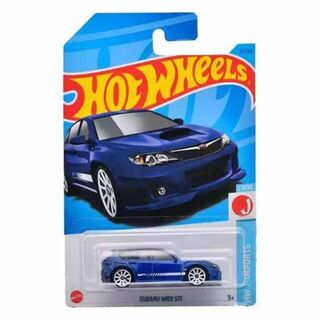 Hot Wheels J-Imports Blue Subaru WRX STI (LC)