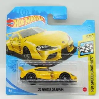 Hot Wheels HW Speed Graphics '20 Toyota GR Supra Yellow (SC)