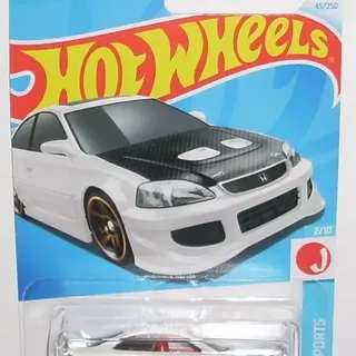 Hot Wheels J-Imports White Honda Civic Si 2024 (LC)