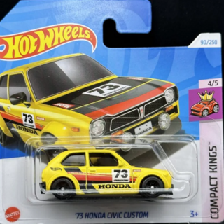 Hot Wheels HW Compact Kings '73 Honda Civic Custom (SC)