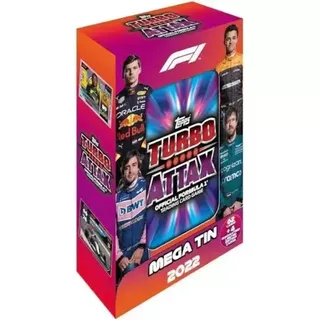 2022 Topps Formula 1 Turbo Attax MEGA TIN SET 66 cards