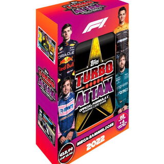 2022 Topps Formula 1 Turbo Attax MEGA TIN SET 66 cards