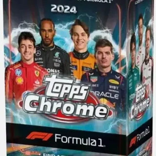 2024 Topps Formula 1 F1 Chrome Blaster Box- Factory Sealed