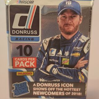 2018 Panini Donruss Racing Factory Sealed Pack 10 cards