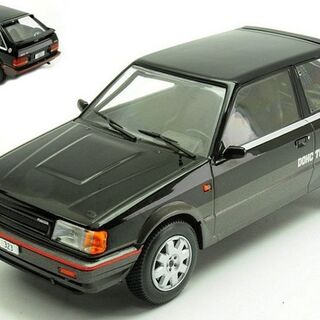 WHITEBOX Mazda 323 4WD Turbo (Black/Dark Grey) 1/24