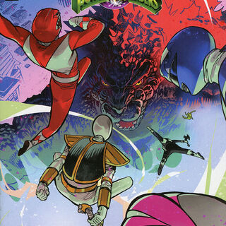 Godzilla vs Mighty Morphin Power Rangers II 2 Comic