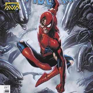 The Amazing Spider-Man 53 TONY DANIEL MARVEL VS. ALIEN VARIANT Marvel Comics LGY #947