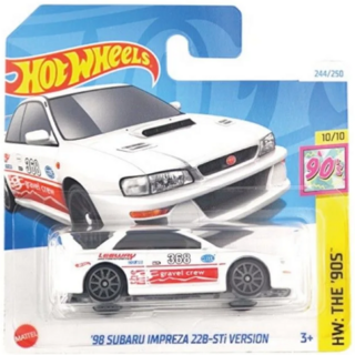 Hotwheels 1998 Subaru Impreza 22B STi-Version HW 90s 1/5