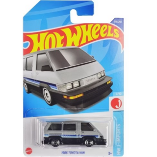 Hot Wheels 1986 Toyota Van Silver Hw J-Imports (LC)
