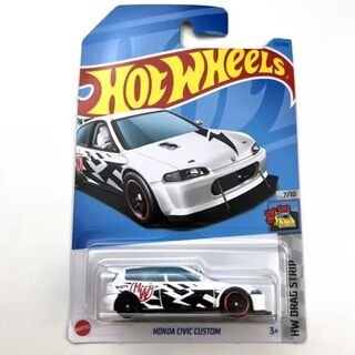 Hotwheels Honda Civic Custom White LC