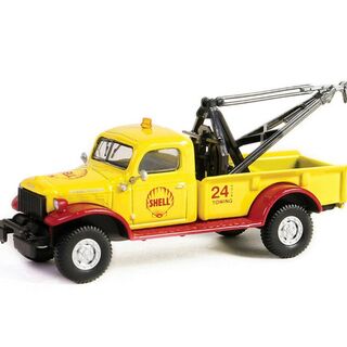 Greenlight Shell 1949 Dodge Power Wagon Wrecker 1/64