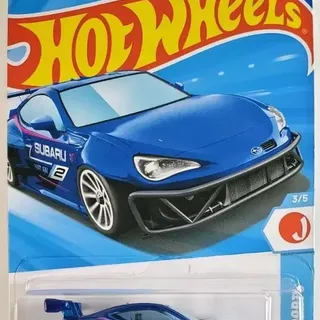 Hot Wheels J-Imports Subaru BRZ Blue