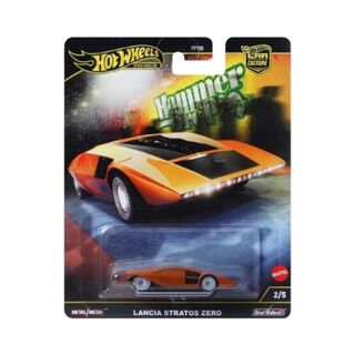 Hot Wheels Premium Car Culture Hammer Drop Lancia Stratos Zero 1/64