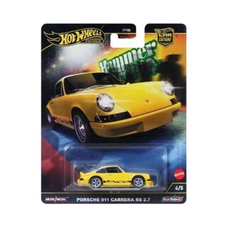 Hot Wheels Premium Car Culture Hammer Drop Porsche 911 Carrera RS 2.7 1/64