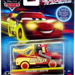 Mattel Disney and Pixar Glow Racer Mater