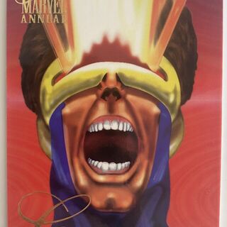 1995 Flair Marvel Annual Card #9 Cyclops