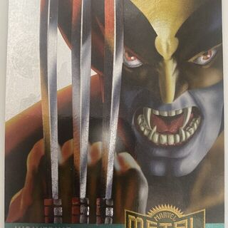 1995 Marvel Metal Fleer #137 Wolverine Alternate M